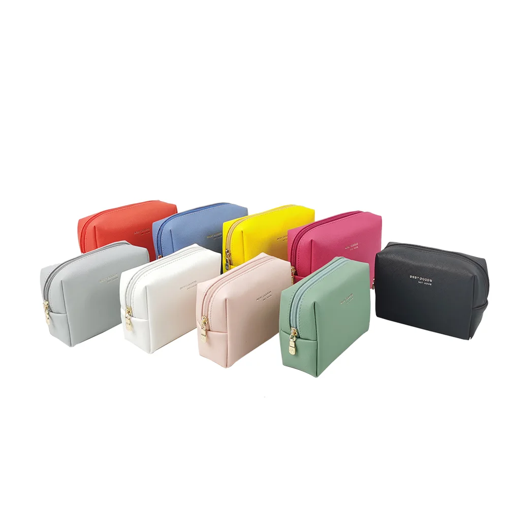 PU leather cosmetic bags
