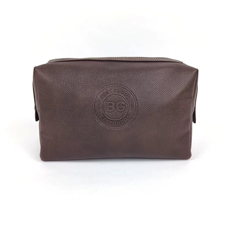 PU leather vanity case — studio product view