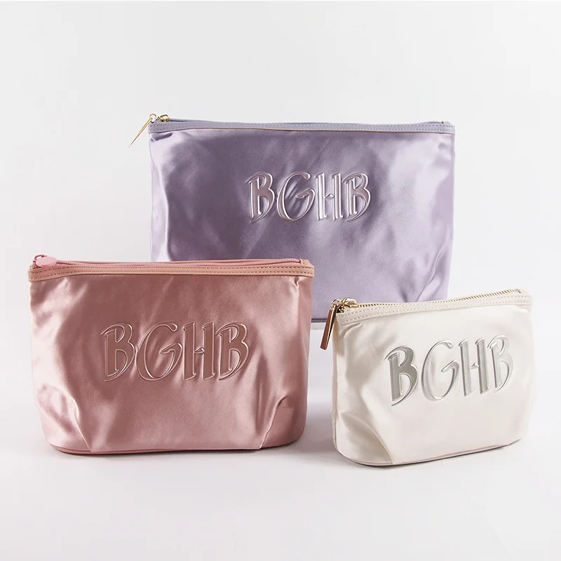Satin pouch — alternate angle